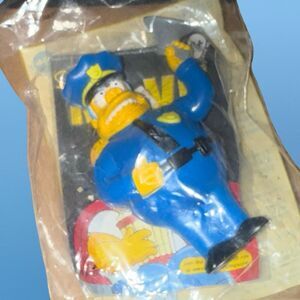 2007 The Simpsons Chief Clancy Wiggins Burger King Kids Meal Toys A5